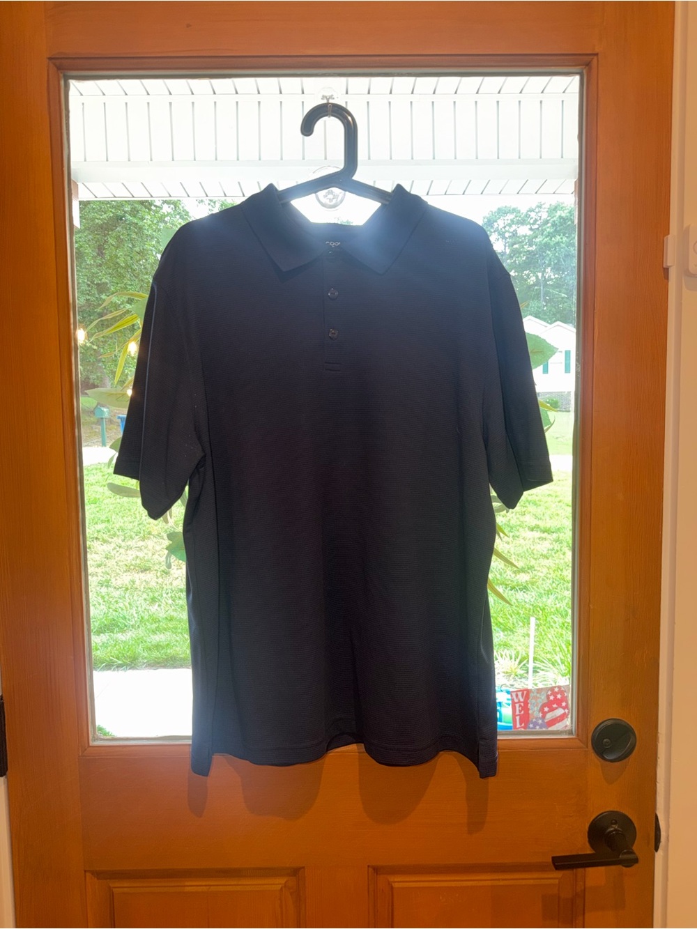Men's Navy Performance Polo Shirt
